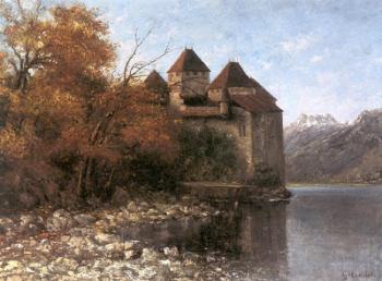 古斯塔夫 庫爾貝 Chateau de Chillon